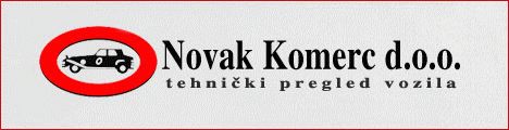 Registracija vozila Novak Komerc d.o.o.